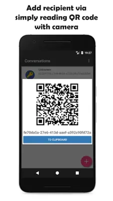 Crypto Messenger - Encrypted Private Messaging android App screenshot 4