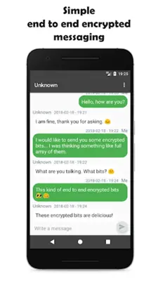 Crypto Messenger - Encrypted Private Messaging android App screenshot 6